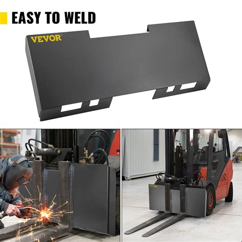 bob-tach vs universal skid steer mounting plate|mini skid steer attachment plate.